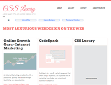 Tablet Screenshot of cssluxury.com